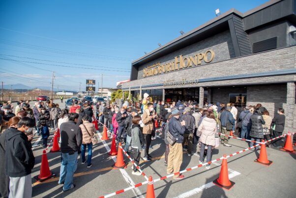 霜ふり祭り 行列の様子