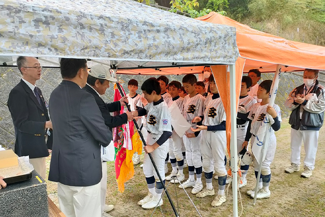 日本リトルリーグ野球協会リトルリーグ東海連盟の表彰式