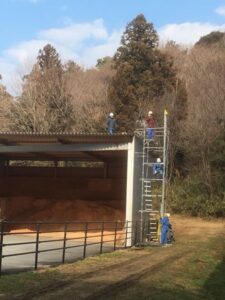 松阪牛牧場の環境整備