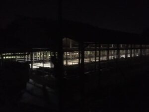 夜の松阪牛牛舎