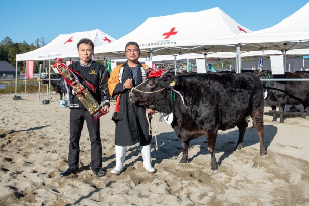 複合リゾート施設VISONで開催された第58回 多気町肉牛共進会の松阪牛⑪