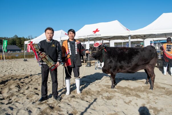 複合リゾート施設VISONで開催された第58回 多気町肉牛共進会の松阪牛⑫