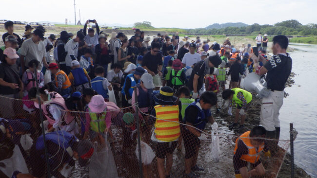 三重県松阪市のカヌー体験及び鮎つかみ大会2026 ー21