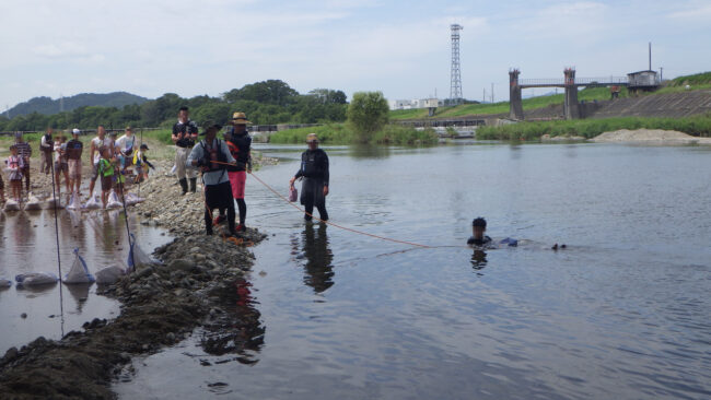 三重県松阪市のカヌー体験及び鮎つかみ大会2026 ー16